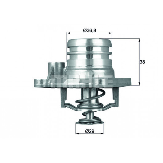 MAHLE Thermostat, Kühlmittel