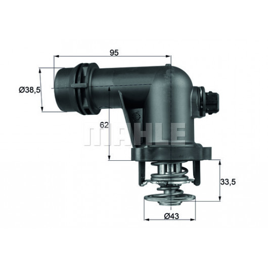 MAHLE Thermostat, Kühlmittel