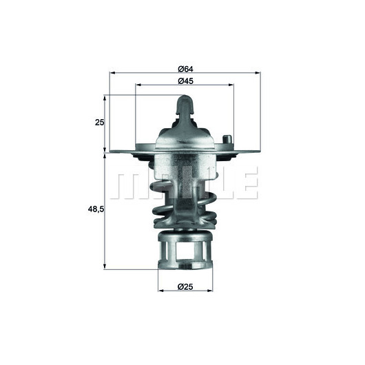 MAHLE Thermostat, Kühlmittel