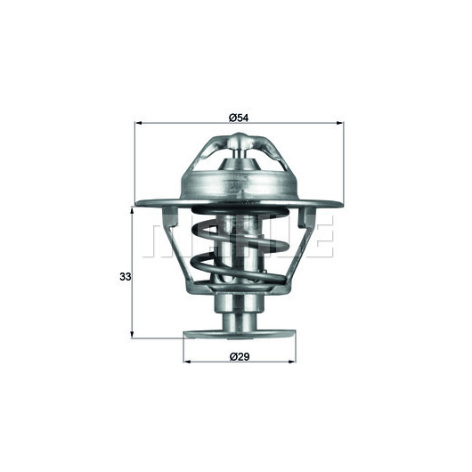 MAHLE Thermostat, Kühlmittel