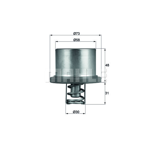 MAHLE Thermostat, Kühlmittel