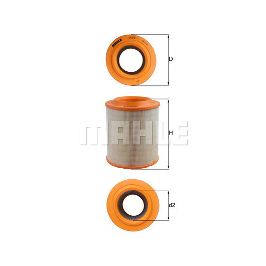 MAHLE Luftfilter
