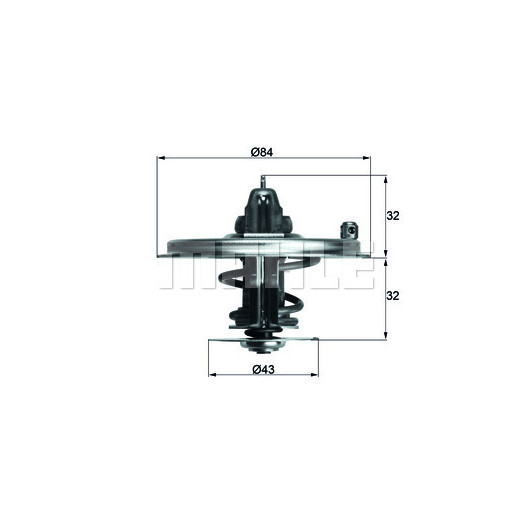 MAHLE Thermostat, Kühlmittel