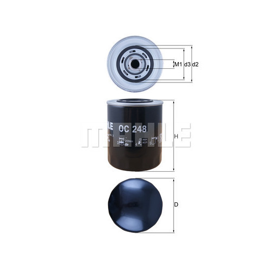MAHLE Ölfilter