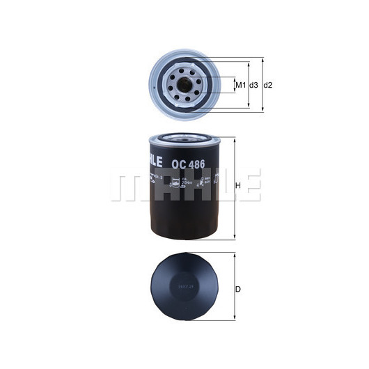 MAHLE Ölfilter