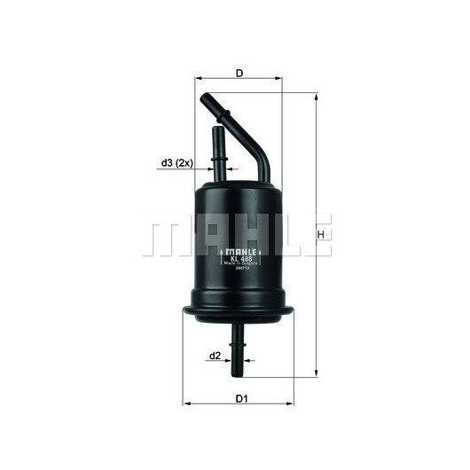 MAHLE Kraftstofffilter