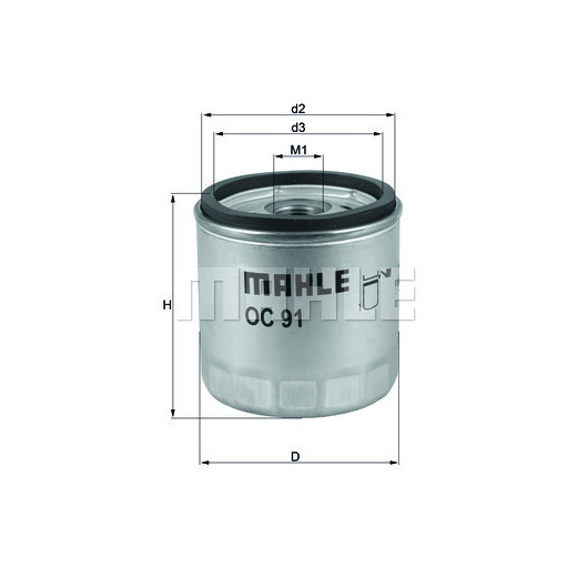 MAHLE Ölfilter