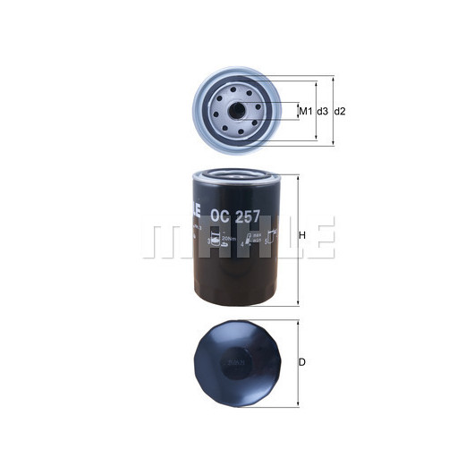 MAHLE Ölfilter