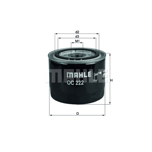 MAHLE Ölfilter