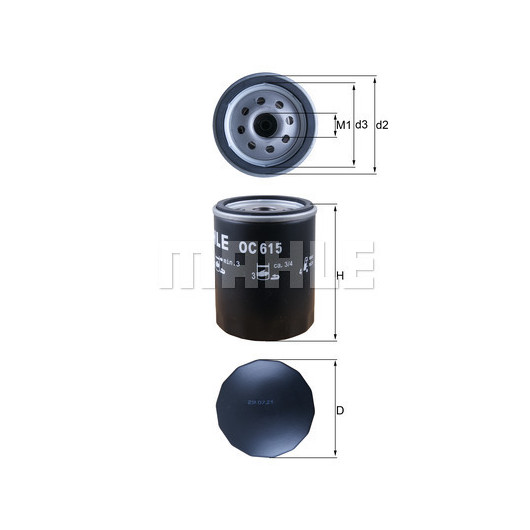 MAHLE Ölfilter