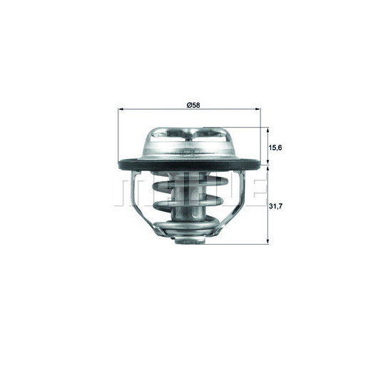 MAHLE Thermostat, Kühlmittel