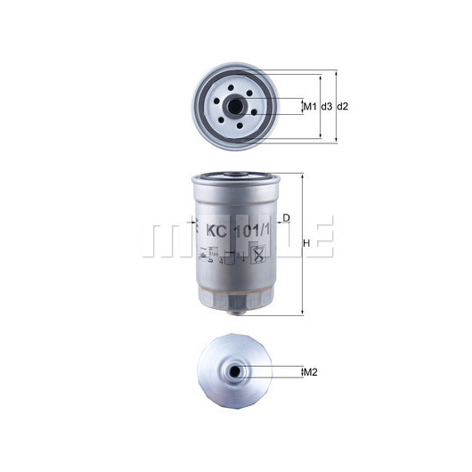 MAHLE Kraftstofffilter