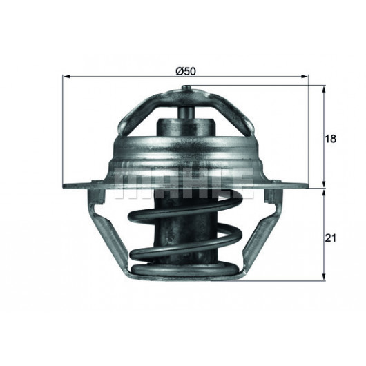 MAHLE Thermostat, Kühlmittel