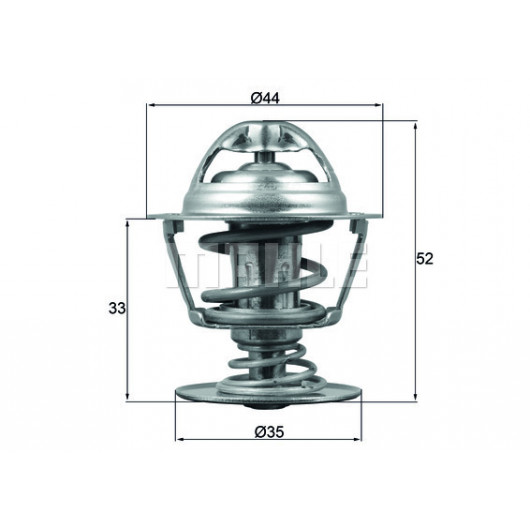 MAHLE Thermostat, Kühlmittel