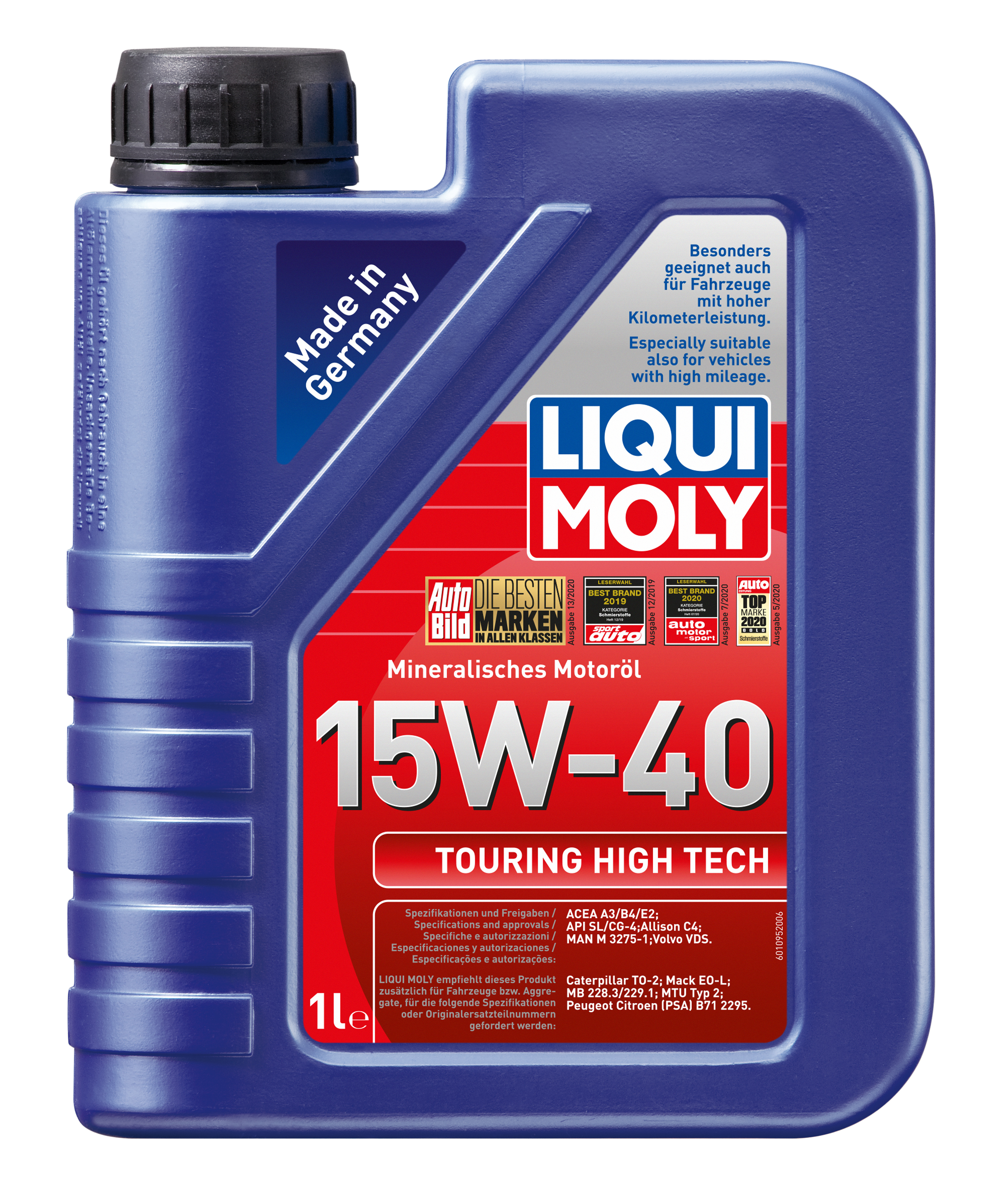 Liqui Moly 1095 Touring High Tech 15W-40 1l