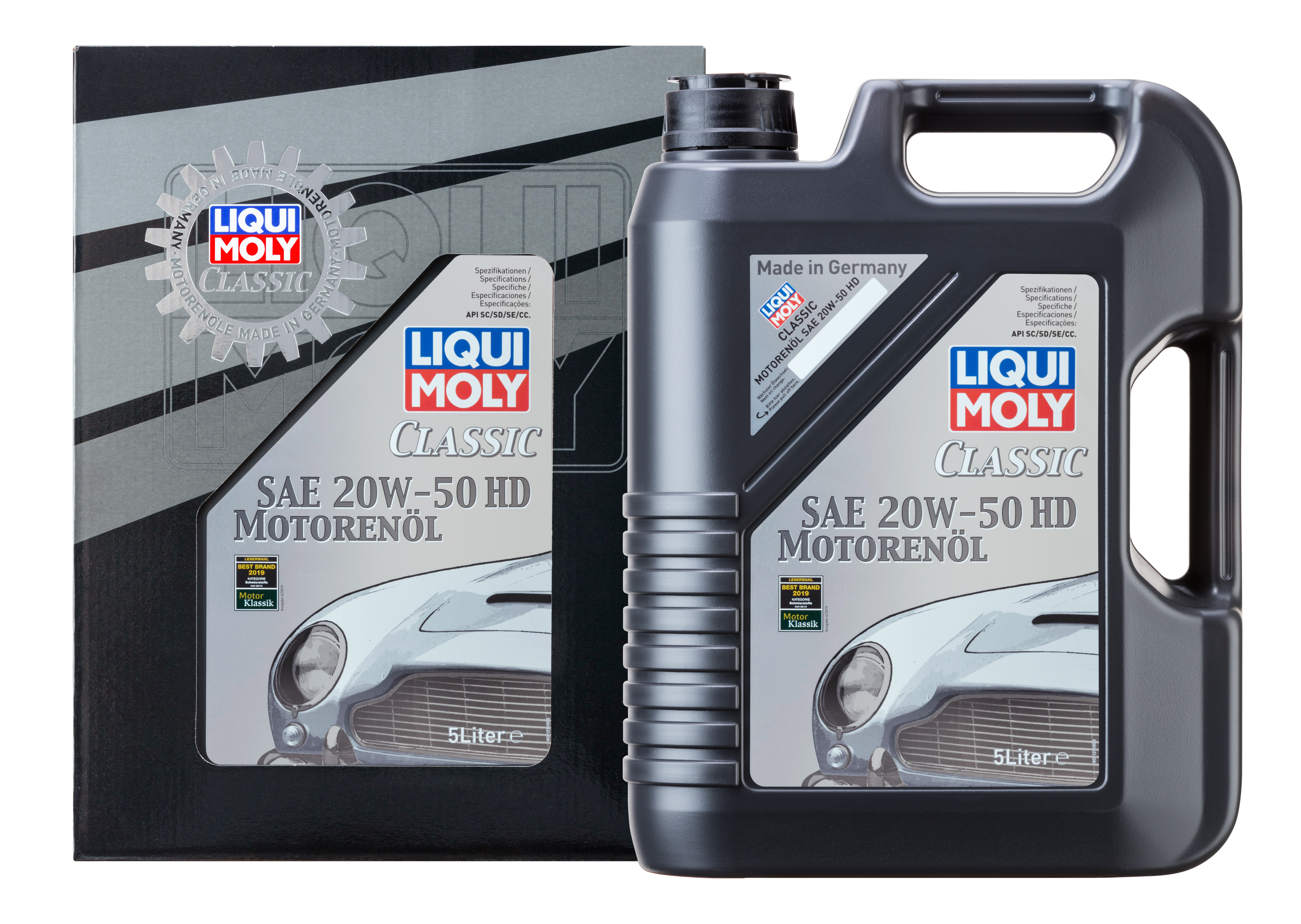 Liqui Moly  Classic Motorenöl SAE 20W-50 HD 5l