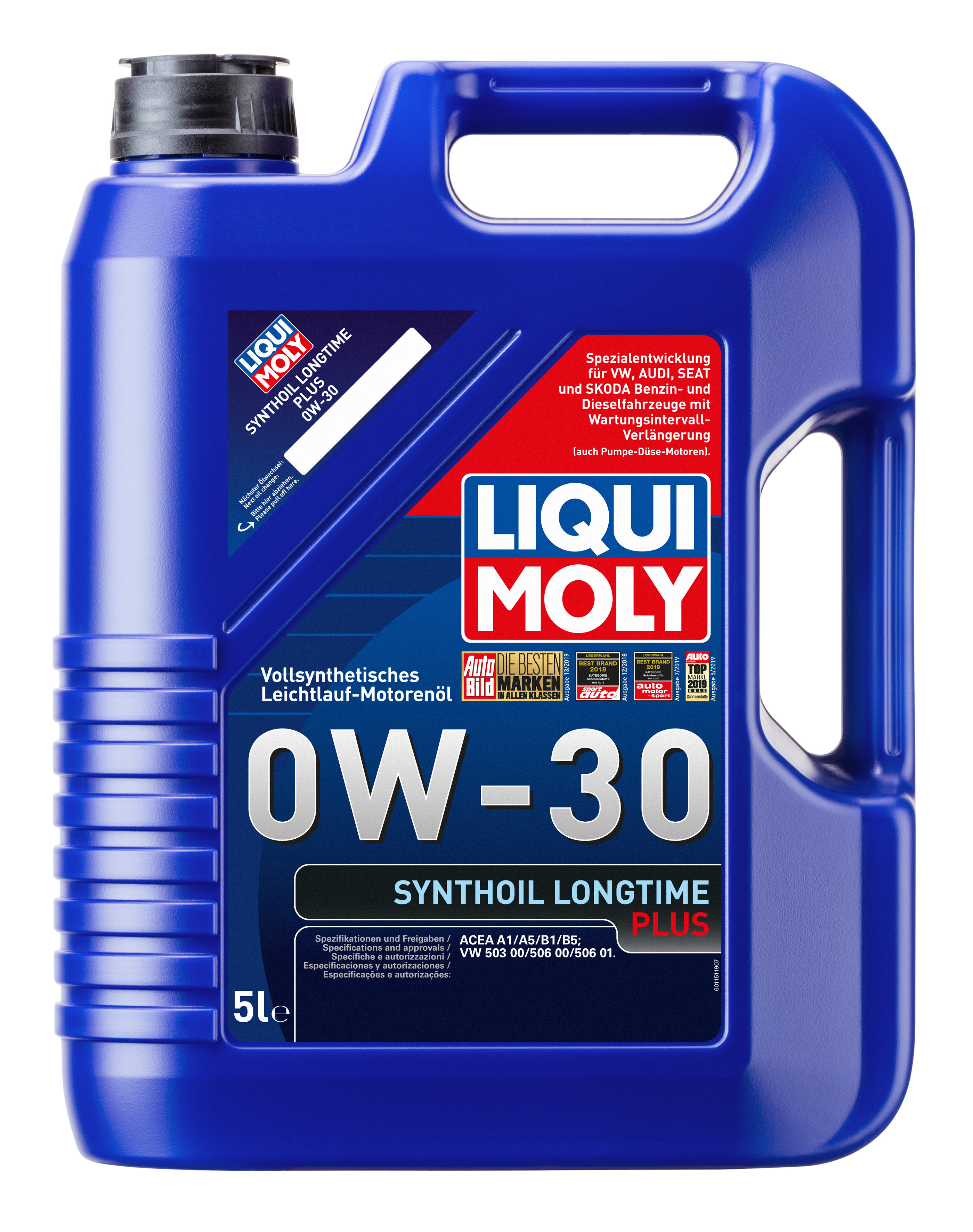 Liqui Moly Synthoil Longtime Plus 0W-30 Motoröl 5l