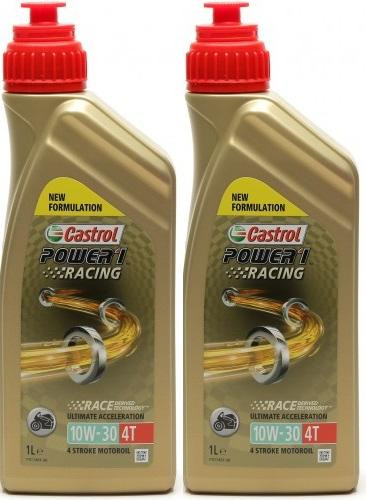 Castrol Power 1 Racing 4T Motoröl 10W-30 2x 1l = 2 Liter