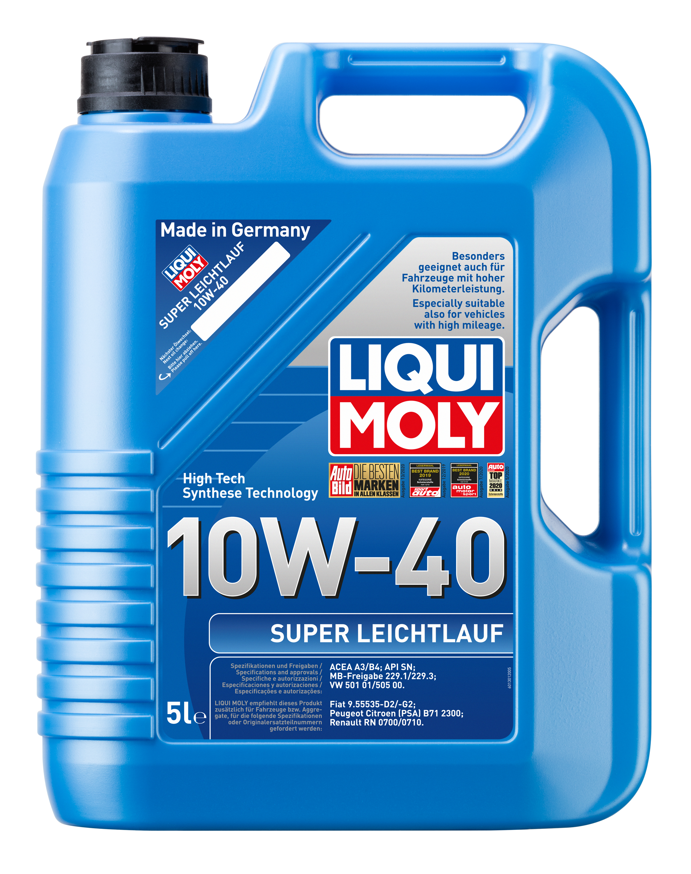 Liqui Moly Super Leichtlauföl 10W-40 Diesel & Benziner Motoröl 5Liter