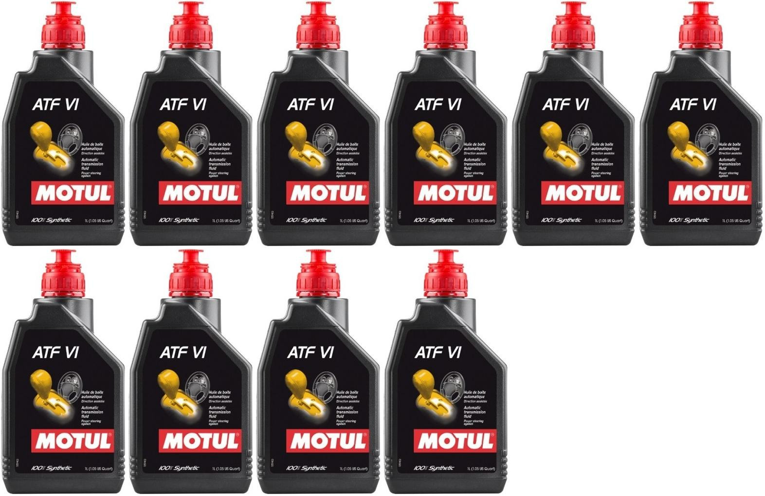 MOTUL ATF VI Automatikgetriebeöl ATF VI Rot 1 Liter 10x 1l = 10 Liter