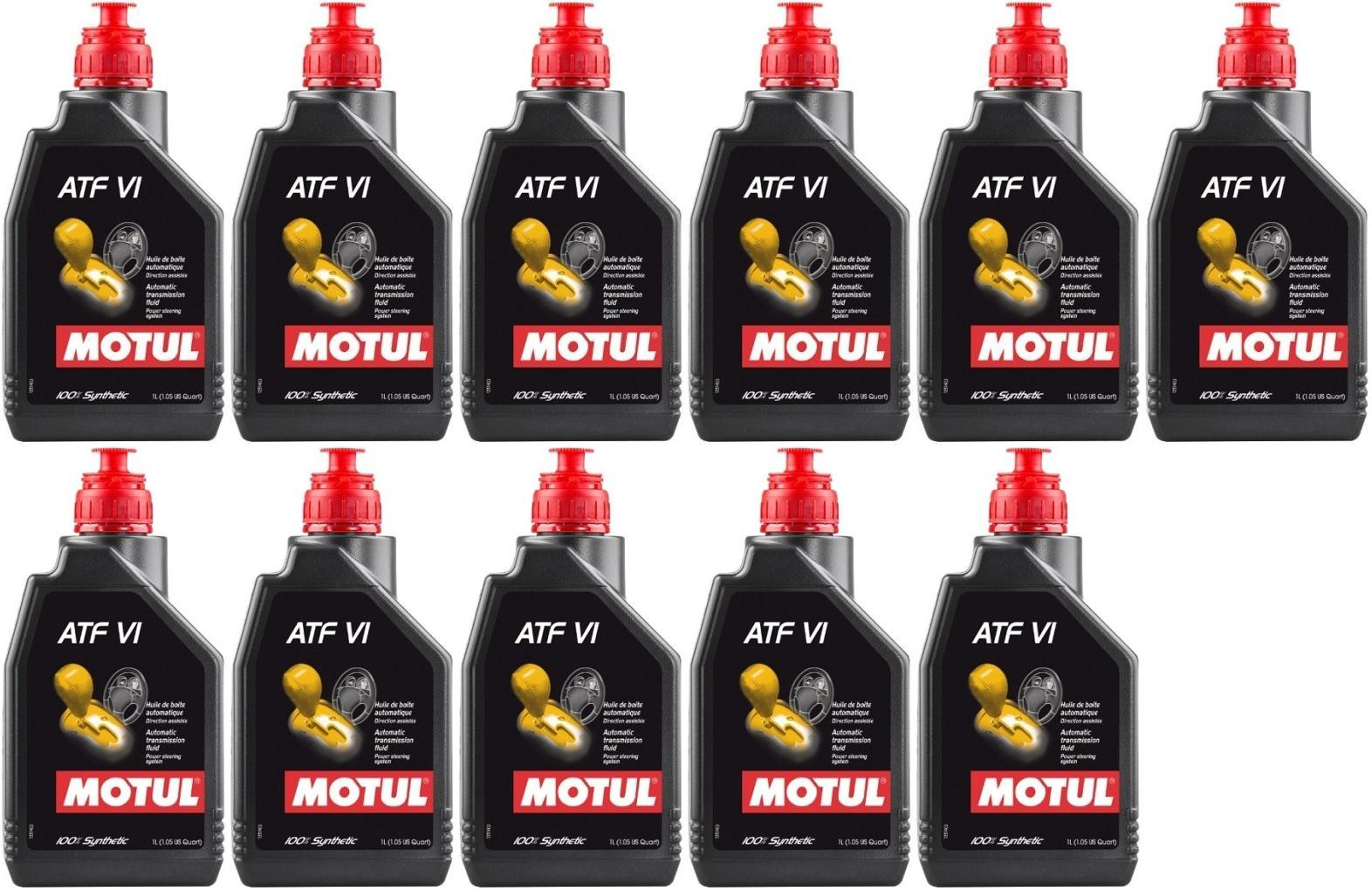 MOTUL ATF VI Automatikgetriebeöl ATF VI Rot 1 Liter 11x 1l = 11 Liter