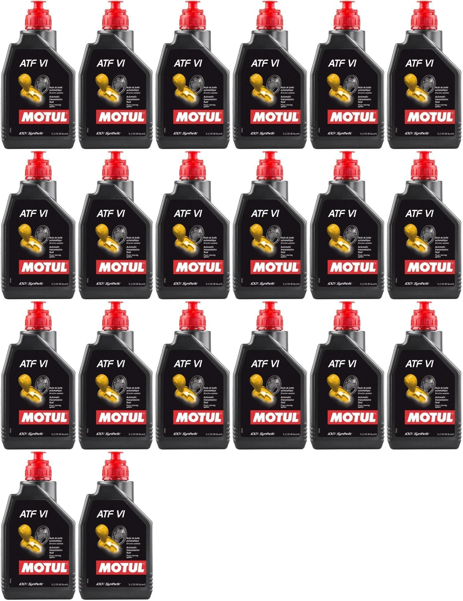 MOTUL ATF VI Automatikgetriebeöl ATF VI Rot 1 Liter 20x 1l = 20 Liter