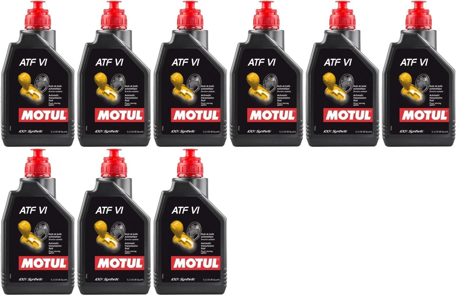 MOTUL ATF VI Automatikgetriebeöl ATF VI Rot 1 Liter 9x 1l = 9 Liter