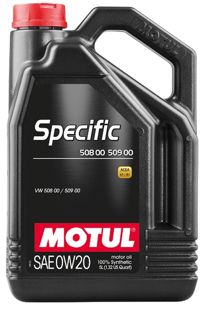 MOTUL SPECIFIC 0W20 VW 508.00 509.00 5 Liter