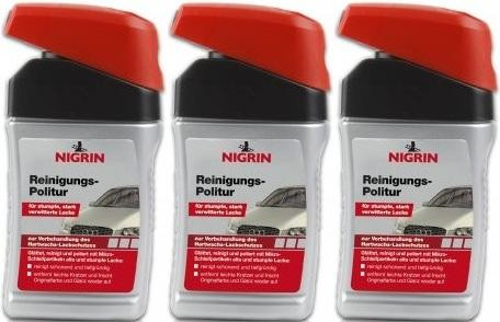 Nigrin Reinigungs-Politur 3x 300 Milliliter