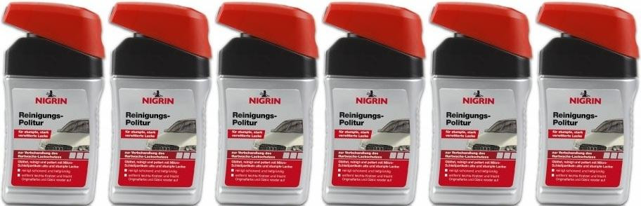 Nigrin Reinigungs-Politur 6x 300 Milliliter