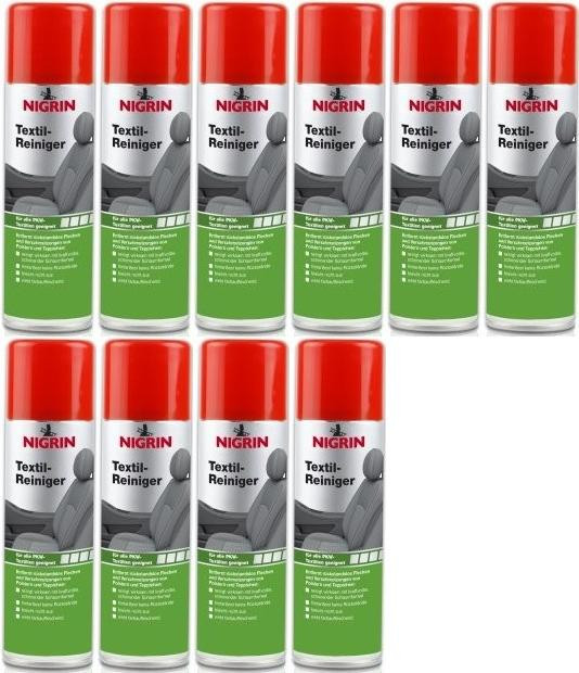 Nigrin Textil-Reiniger 10x 300 Milliliter