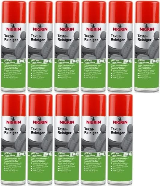 Nigrin Textil-Reiniger 11x 300 Milliliter