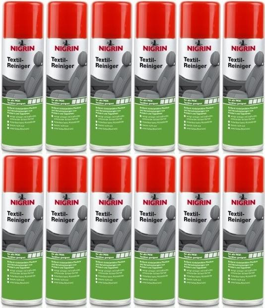 Nigrin Textil-Reiniger 12x 300 Milliliter