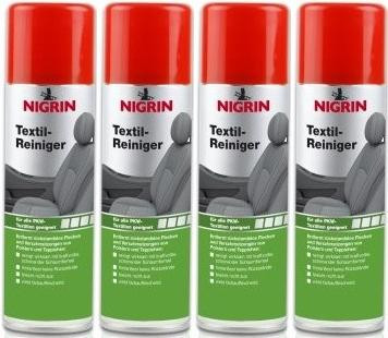 Nigrin Textil-Reiniger 4x 300 Milliliter