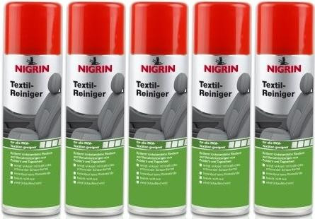 Nigrin Textil-Reiniger 5x 300 Milliliter