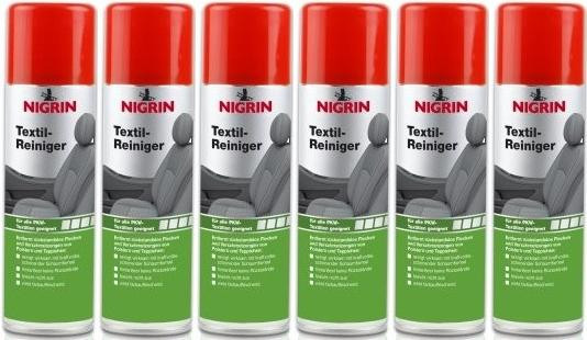 Nigrin Textil-Reiniger 6x 300 Milliliter