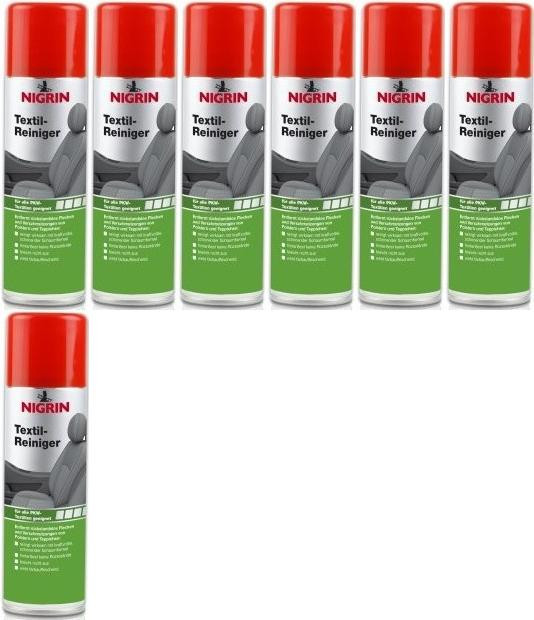 Nigrin Textil-Reiniger 7x 300 Milliliter