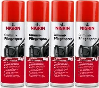 Nigrin Gummi-Pflegespray 4x 300 Milliliter