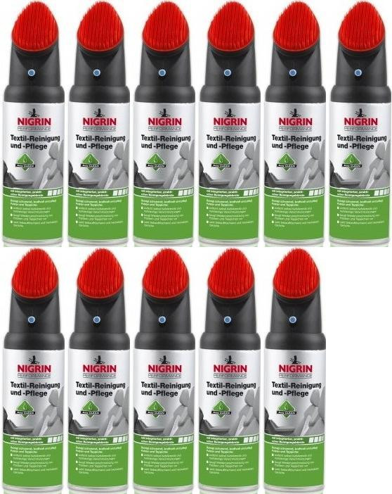 Nigrin Textil-Reinigung und -Pflege Spray 11x 400 Milliliter