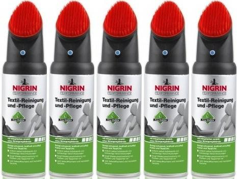 Nigrin Textil-Reinigung und -Pflege Spray 5x 400 Milliliter