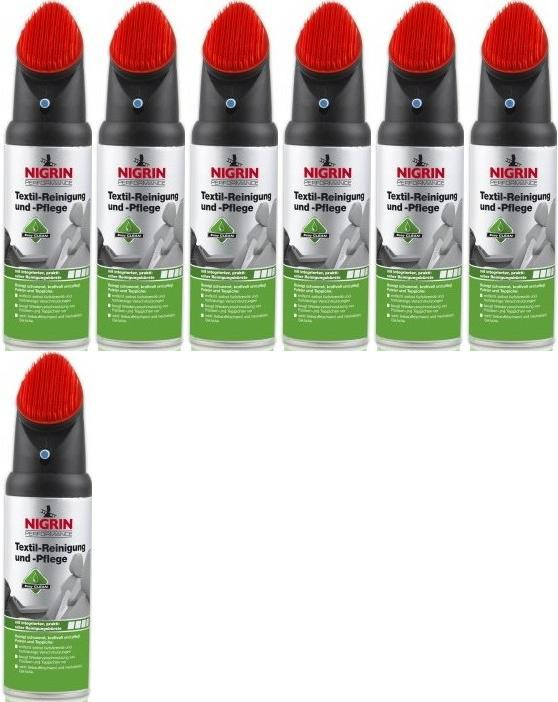 Nigrin Textil-Reinigung und -Pflege Spray 7x 400 Milliliter