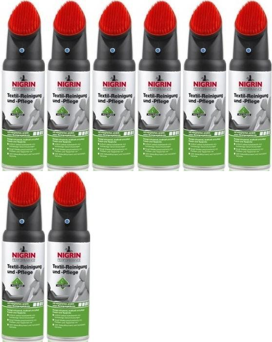 Nigrin Textil-Reinigung und -Pflege Spray 8x 400 Milliliter