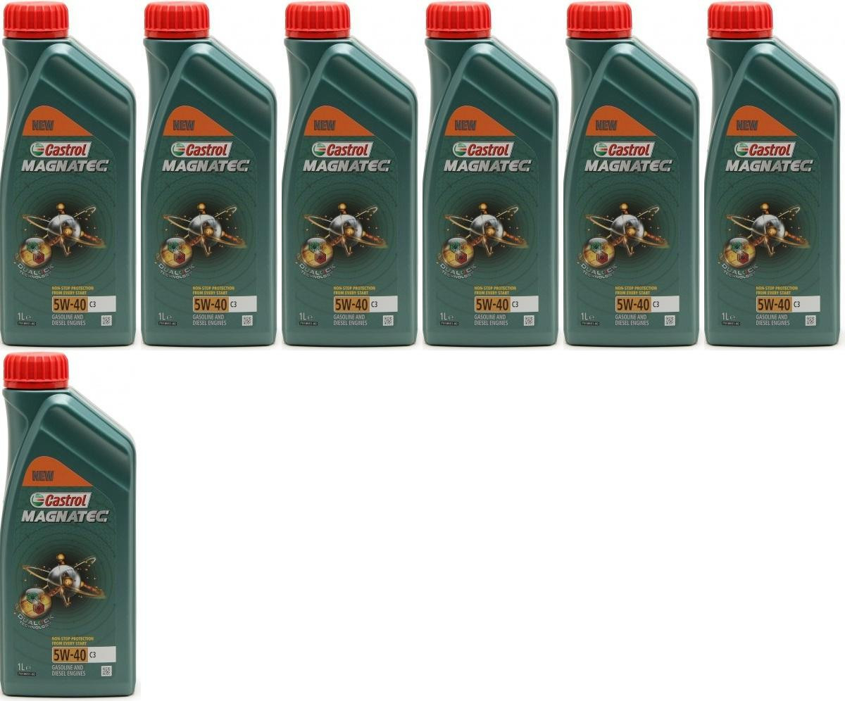 Castrol Magnatec 5W-40 C3 Motoröl 7x 1l = 7 Liter