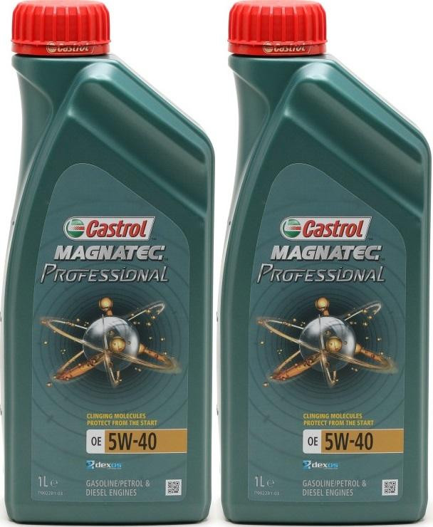 Castrol Magnatec Professional OE 5W-40 Motoröl 2x 1l = 2 Liter