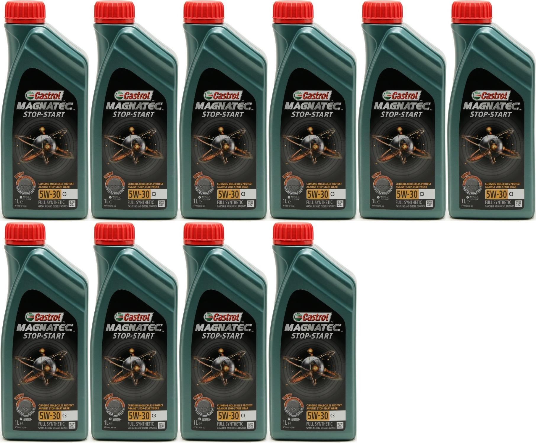 Castrol Magnatec Motoröl 5W-30 C3 10x 1l = 10 Liter