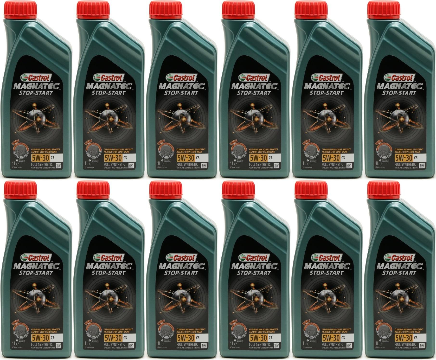Castrol Magnatec Motoröl 5W-30 C3 12x 1l = 12 Liter
