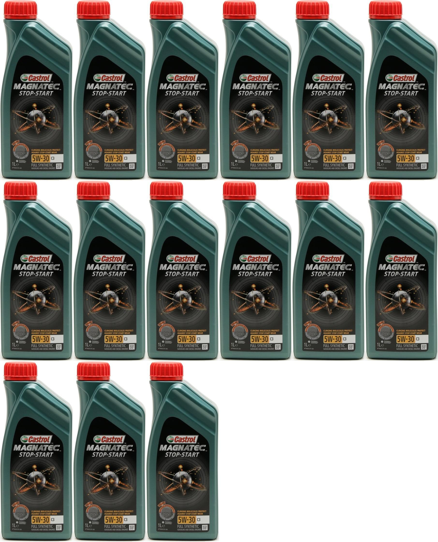 Castrol Magnatec Motoröl 5W-30 C3 15x 1l = 15 Liter