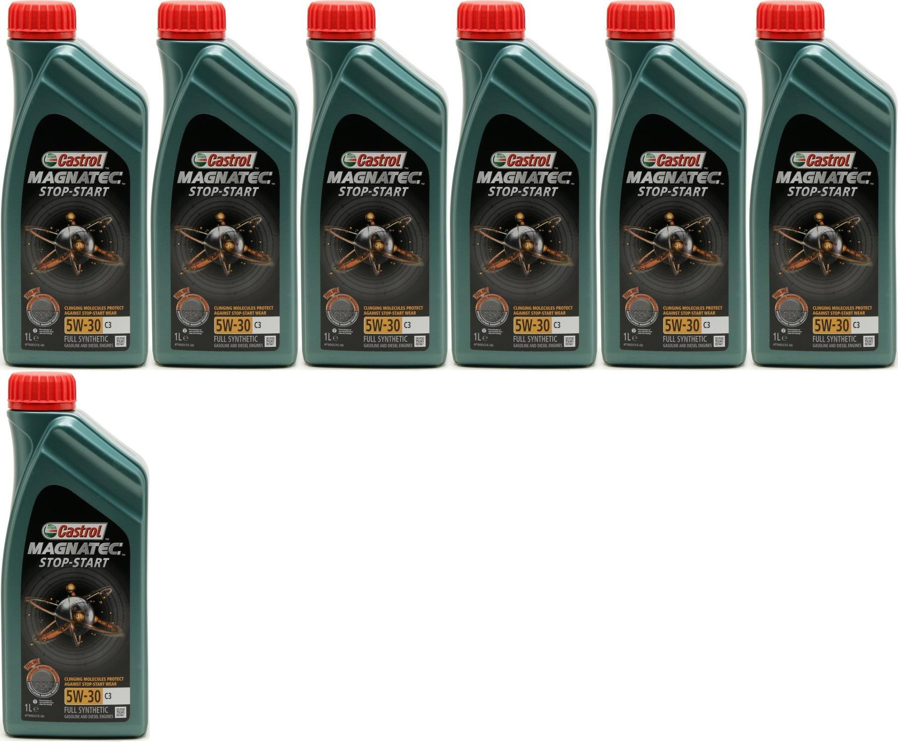 Castrol Magnatec Motoröl 5W-30 C3 7x 1l = 7 Liter