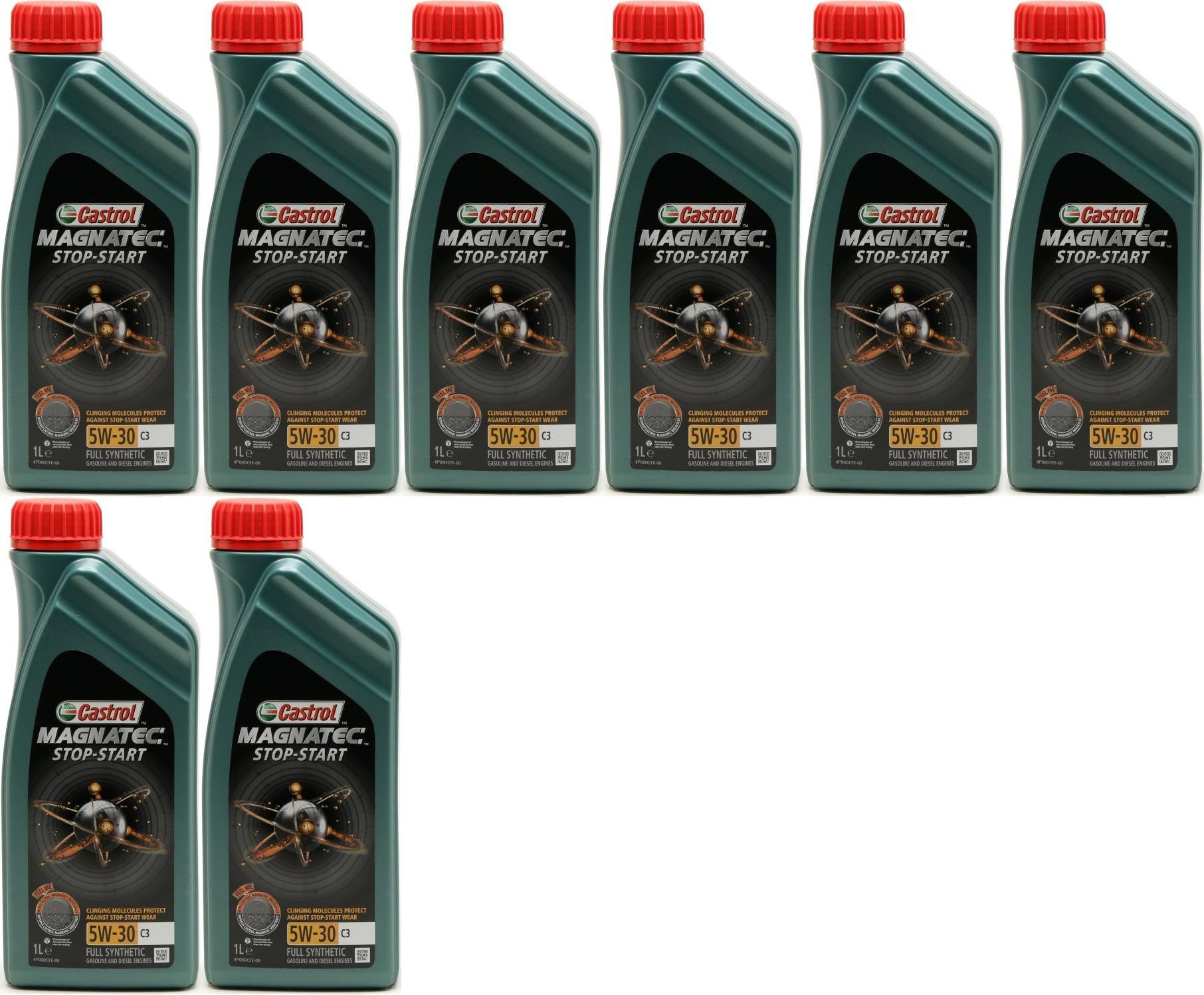 Castrol Magnatec Motoröl 5W-30 C3 8x 1l = 8 Liter
