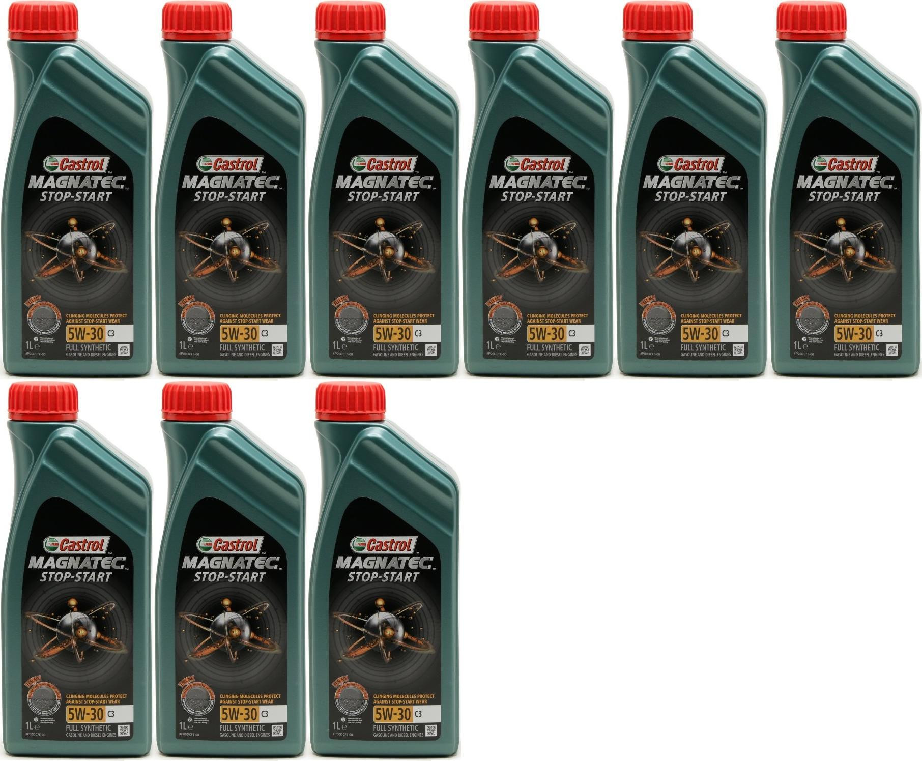 Castrol Magnatec Motoröl 5W-30 C3 9x 1l = 9 Liter